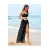 Пляжная юбка - Парео Rosy, Цвет: Черный, Размер: S