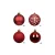 Новогодние ёлочные шары Karaca Home, Цвет: Красный, Размер: STD, изображение 3