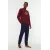 Пижамный комплект TRENDYOL MAN, Цвет: Бордовый, Размер: S