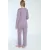Пижамный комплект Miss Dünya Lissa, Цвет: Фиолетовый, Размер: M, изображение 4