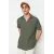 Рубашка TRENDYOL MAN, Цвет: Хаки, Размер: 2XL, изображение 2