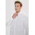 Мужская белая рубашка из 100% хлопка с фланелевой отделкой Oxford Slim Fit с пуговицами на воротнике ALTINYILDIZ CLASSICS, Reňk: Ak, Ölçeg: S, 5 image