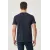 Мужская футболка Slim Fit с круглым вырезом, базовый дизайн ALTINYILDIZ CLASSICS, Reňk: Goýy gök, Ölçeg: S, 7 image