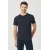 Мужская футболка Slim Fit с круглым вырезом, базовый дизайн ALTINYILDIZ CLASSICS, Reňk: Goýy gök, Ölçeg: S, 3 image