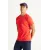 Мужская футболка Slim Fit с круглым вырезом, базовый дизайн ALTINYILDIZ CLASSICS, Reňk: Gyzyl, Ölçeg: S, 5 image
