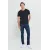 Мужская черная футболка Slim Fit с круглым вырезом ALTINYILDIZ CLASSICS, Reňk: Gara, Ölçeg: S, 4 image