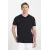 Мужская футболка с V-образным вырезом, черная, Slim Fit, узкий крой ALTINYILDIZ CLASSICS, Reňk: Gara, Ölçeg: XXL