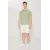Мужская футболка с поло Slim Fit из хлопковой ткани, не линяет, зеленая ALTINYILDIZ CLASSICS, Reňk: Ýaşyl, Ölçeg: S, 5 image