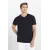 Мужская футболка с V-образным вырезом, черная, Slim Fit, узкий крой ALTINYILDIZ CLASSICS, Reňk: Gara, Ölçeg: S, 3 image