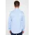 Мужская рубашка Slim Fit с длинным рукавом, без карманов, белая Tudors, Reňk: Açyk gök, Ölçeg: S, 5 image
