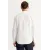 Мужская рубашка бело-хаки из хлопка Oxford, дышащая, Slim Fit, узкая, с итальянским воротником и принтом ALTINYILDIZ CLASSICS, Цвет: Белый, Размер: L, изображение 6