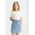 Детская футболка для девочек Slim Fit с круглым вырезом DeFacto, Цвет: Экрю, Размер: 5-6 лет, изображение 4