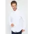 Мужская рубашка Slim Fit с длинным рукавом, без карманов, белая Tudors, Цвет: Белый, Размер: XL