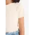 Детская футболка для девочки Slim Fit с круглым вырезом, базовый вариант DeFacto, Цвет: Экрю, Размер: 5-6 лет, изображение 4