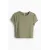 Футболка приталенная H&M, Цвет: Хаки, Размер: XL, изображение 4
