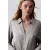 Блузка с V-образным вырезом H&M, Цвет: Серый, Размер: S