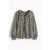 Блузка с воротником-рюш H&M, Цвет: Экрю, Размер: XXS