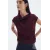 Блузка атласная с рукавом-колокол H&M, Цвет: Бордовый, Размер: XXS
