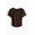 Футболка драпированная H&M, Reňk: Goňur, Ölçeg: L, 10 image
