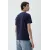 Футболка Slim Fit с V-образным вырезом H&M, Цвет: Темно-синий, Размер: S, изображение 2