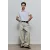 Футболка поло Slim Fit H&M, Цвет: Белый, Размер: XXL
