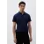 Футболка поло Slim Fit H&M, Цвет: Темно-синий, Размер: XXL