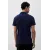 Футболка поло Slim Fit H&M, Цвет: Темно-синий, Размер: XS, изображение 2