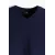 Футболка Slim Fit с V-образным вырезом H&M, Цвет: Темно-синий, Размер: S, изображение 9