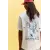 Футболка Loose Fit с принтом H&M, Цвет: Белый, Размер: XS, изображение 7