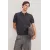 Футболка поло тонкая трикотажная Regular Fit H&M, Цвет: Черный, Размер: S