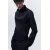 Рубашка Slim Fit стрейч H&M, Цвет: Черный, Размер: M