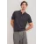 Футболка поло тонкая трикотажная Regular Fit H&M, Цвет: Черный, Размер: S, изображение 2