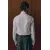 Рубашка Slim Fit стрейч H&M, Цвет: Белый, Размер: XS, изображение 4