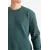 Свитшот базовый толстый с круглым воротником DeFacto, Reňk: Ýaşyl, Ölçeg: L, 5 image