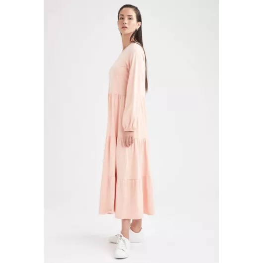 Платье DeFacto, Цвет: Розовый, Размер: L, изображение 8