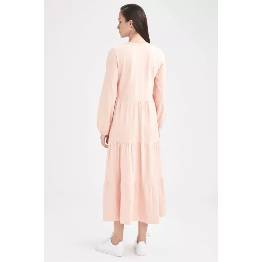 Платье DeFacto, Цвет: Розовый, Размер: L, изображение 6