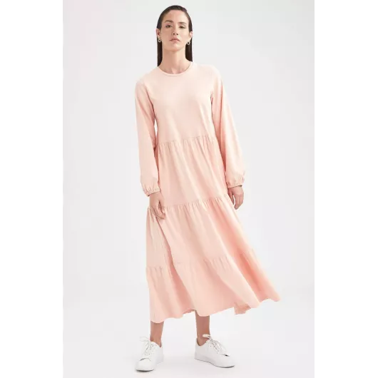 Платье DeFacto, Цвет: Розовый, Размер: S
