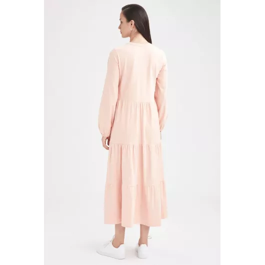 Платье DeFacto, Цвет: Розовый, Размер: S, изображение 6