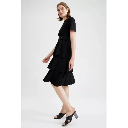 Платье DeFacto, Цвет: Черный, Размер: L, изображение 2