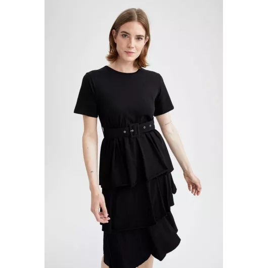 Платье DeFacto, Цвет: Черный, Размер: L, изображение 8