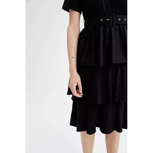 Платье DeFacto, Цвет: Черный, Размер: M, изображение 4