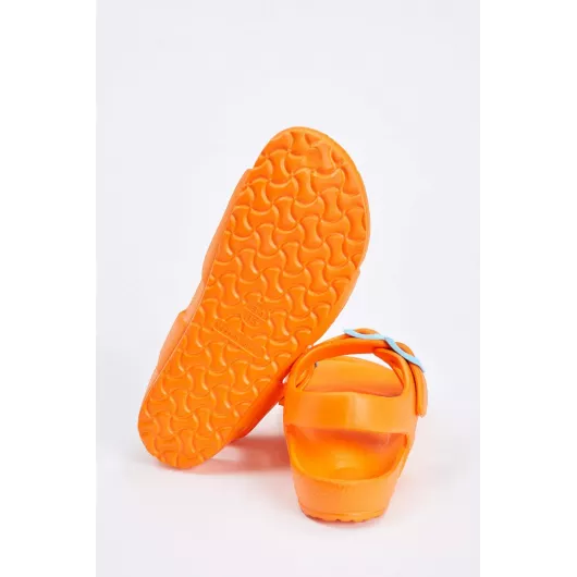Сандалии DeFacto, Цвет: Оранжевый, Размер: 30-31, изображение 11