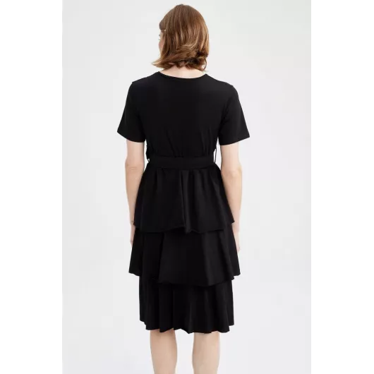 Платье DeFacto, Цвет: Черный, Размер: S, изображение 7