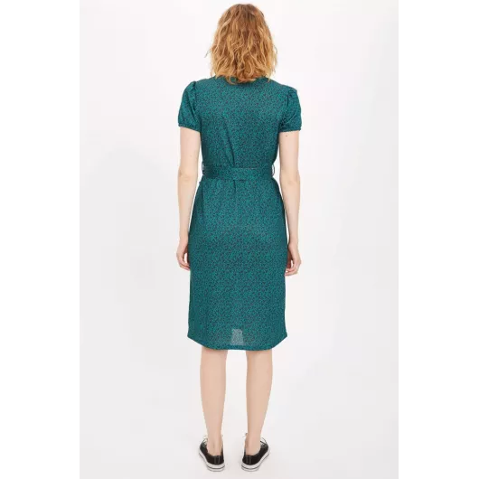 Платье DeFacto, Цвет: Зеленый, Размер: L, изображение 5