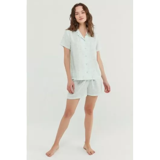 Пижама (комплект) Penti, Цвет: Зеленый, Размер: S, изображение 3