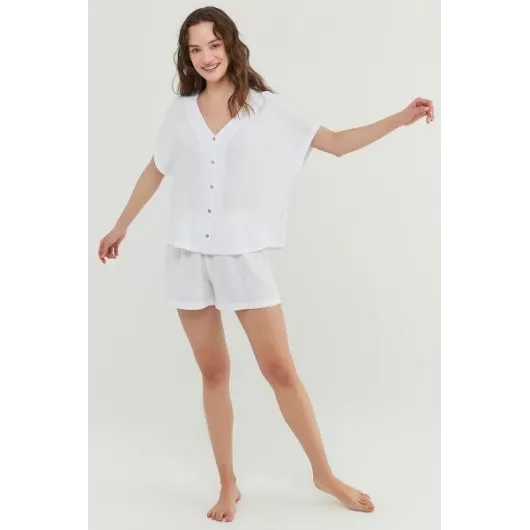 Пижама (комплект) Penti, Цвет: Белый, Размер: S, изображение 3