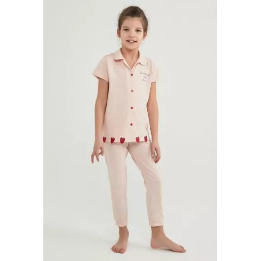 Пижама (комплект) Penti, Цвет: Розовый, Размер: 4-5 лет, изображение 4