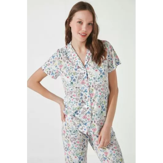 Пижама (комплект) Penti, Цвет: Серый, Размер: XS, изображение 4