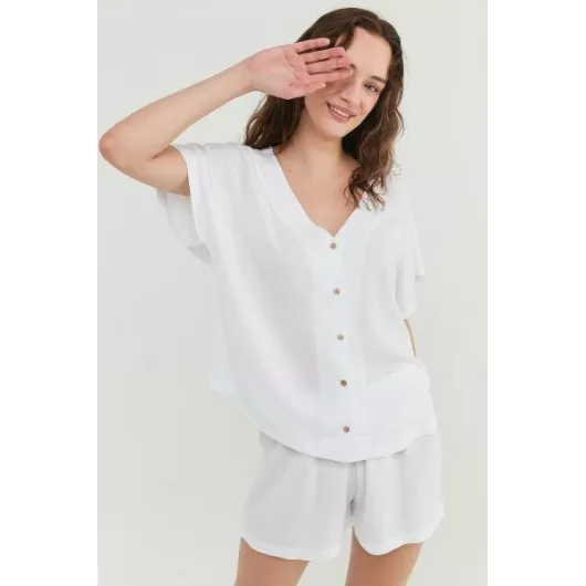 Пижама (комплект) Penti, Цвет: Белый, Размер: S, изображение 5