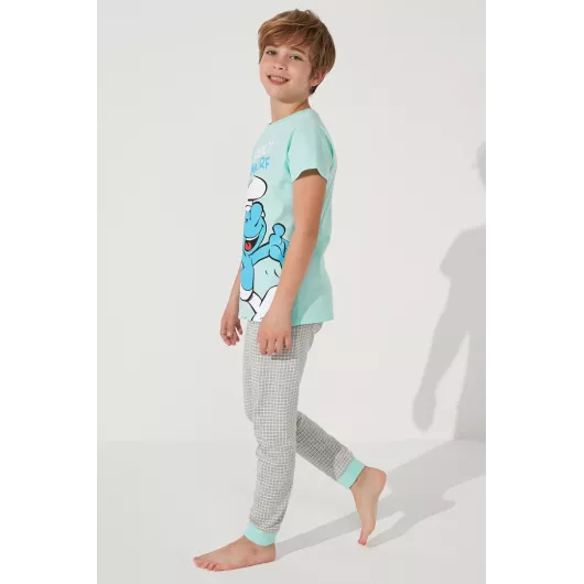 Пижама (комплект) Penti, Цвет: Голубой, Размер: 5-6 лет, изображение 5
